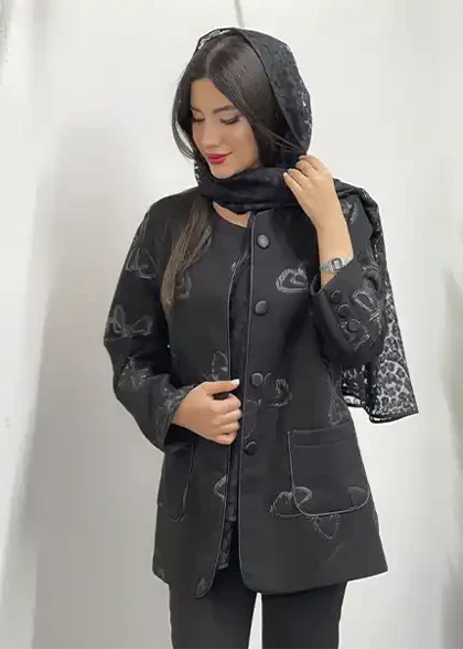 مانتو پاپیون کد 5040