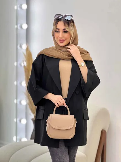 مانتو مازراتی یقه بلیزری