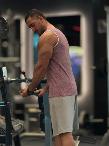 رکابی ورزشی حلقه‌ای Nike Logo پارچه نخ پنبه