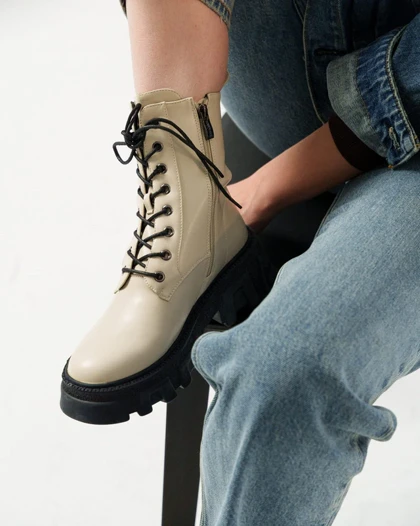 بوت زنانه مدلRose-Merry-SH5925-Grey