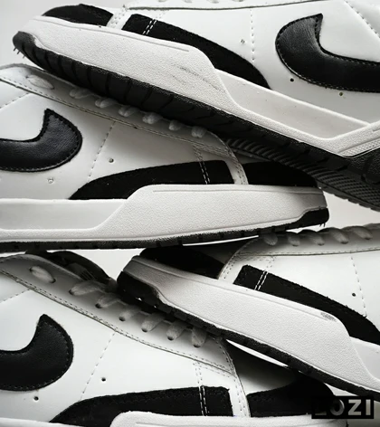 کفش کتانی سفید تیک مشکی مردانه و زنانه نایک Nike Blazer