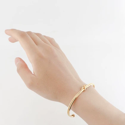 بنگل زنانه طرح دو گره