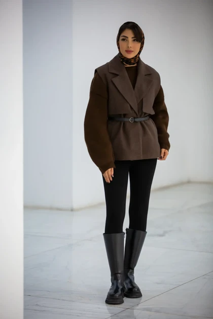 وست یقه E ژیله دار