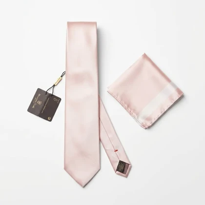 کراوات و پوشت ساتن مخملی برند Massimo Dutti