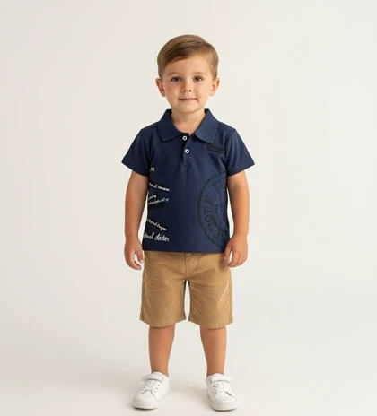 تیشرت بچگانه پولو طرح مدا 20024