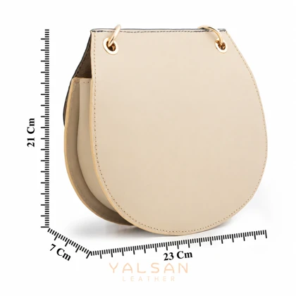کیف دوشی و دستی زنانه چرم یلسان مدل دلاریس کد 005-GL