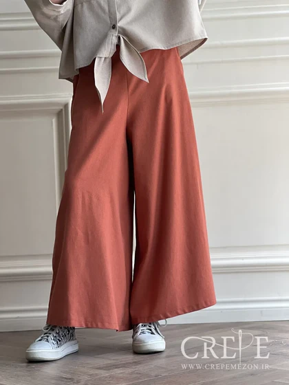 دامن شلواری لینن