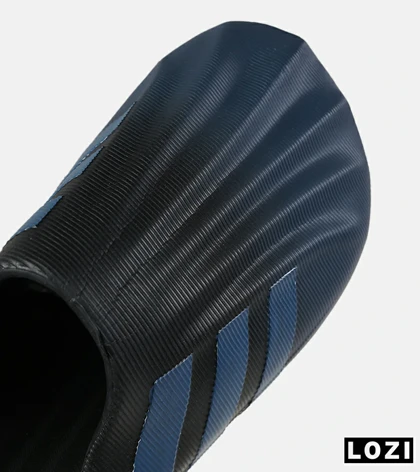 کتانی اسلاید مردانه آدیداس مشکی سرمه ای adiFOM Adilette مدل 7499