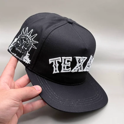 کلاه کپ مشکی بک فیت مدل TEXAS