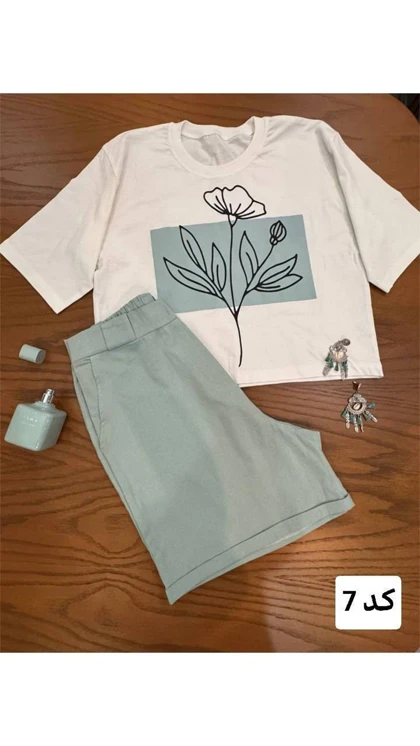 ست تیشرت و شلوارک 36367