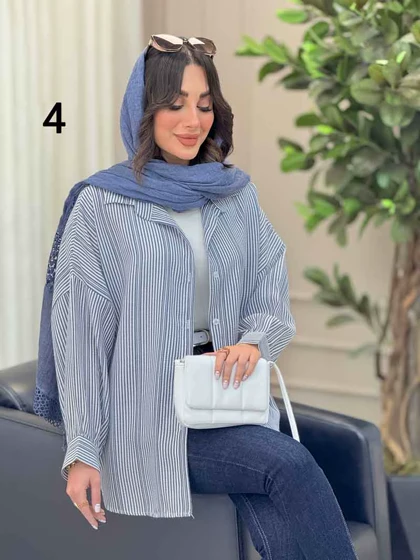 شومیز طرح دار دایانا