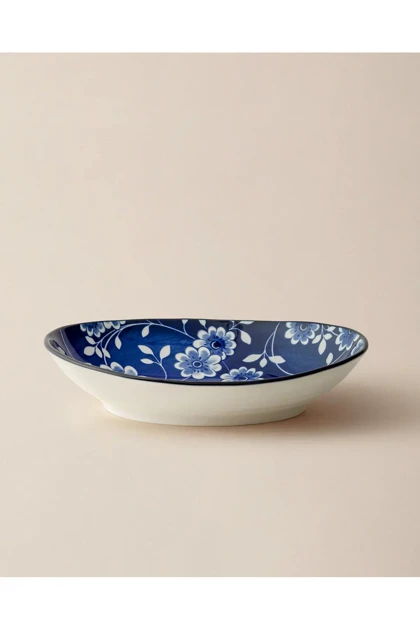 بشقاب سرو Madame Coco مدل Reve Bleu Vista Bone China