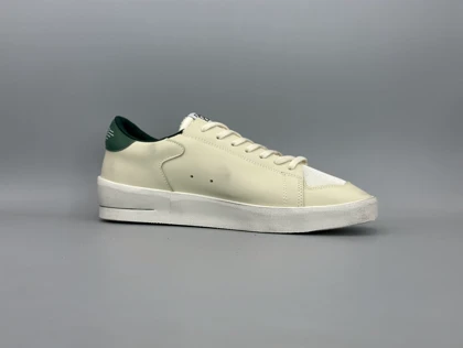 کتانی گلدن گوس استاردن کرم سبز/Golden Goose Stardan