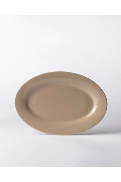 بشقاب قایقی Bone China Madame Coco مدل Cielo - بژ