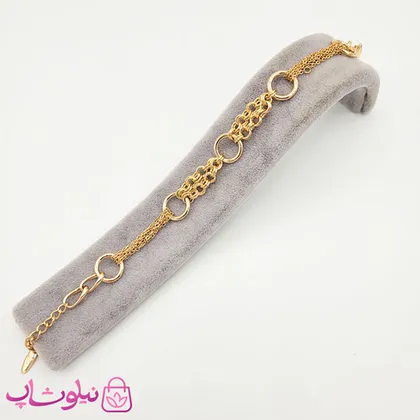 دستبند زنانه ژوپینگ با زنجیر چند لاین