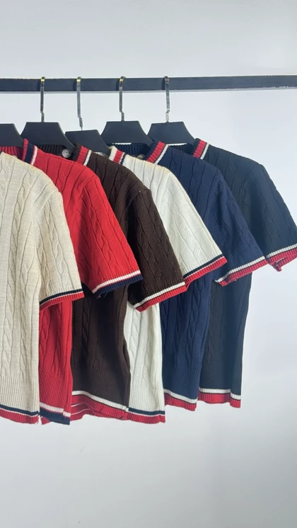 بلوز بافت پیچ POLO کد 1500224