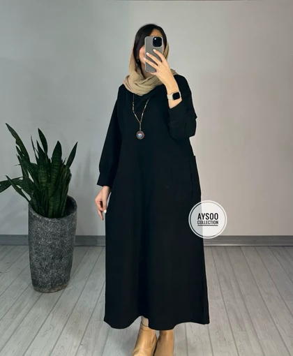 پیراهن مانتویی هلن