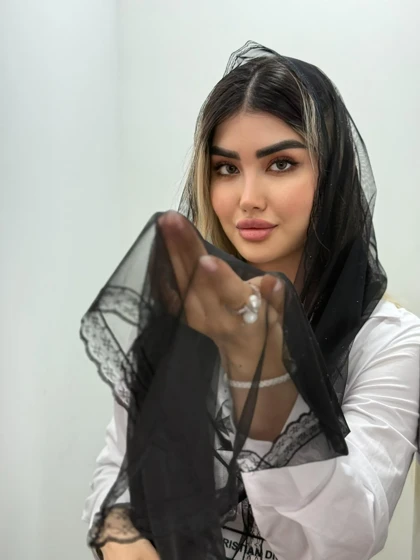 شال تور و نگین مشکی