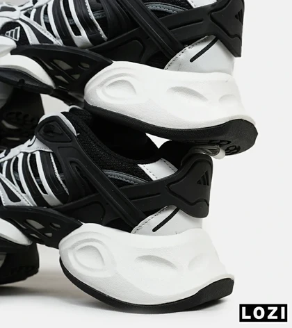 کفش کتانی مردانه و زنانه سفید مشکی ADIDAS performance x9000l4