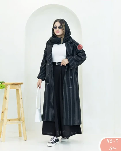 مانتو دانشجویی دیپلمات 7502