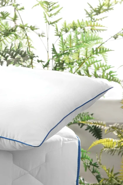 بالش Yataş مدل Dacron® Aerelle® Blue پنبه‌ای - سفید