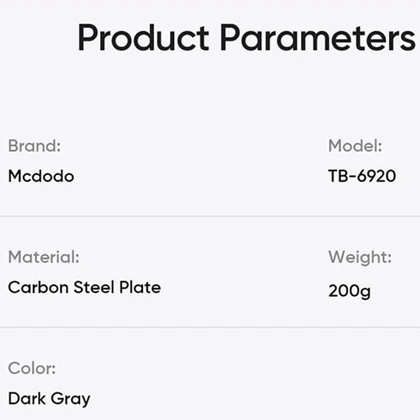 هولدر موبایل رومیزی مک دودو MCDODO مدل TB-6920 تاشو