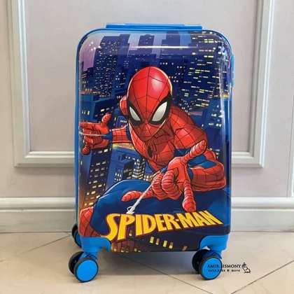 چمدان مسافرتی بچگانه طرح اسپایدرمن