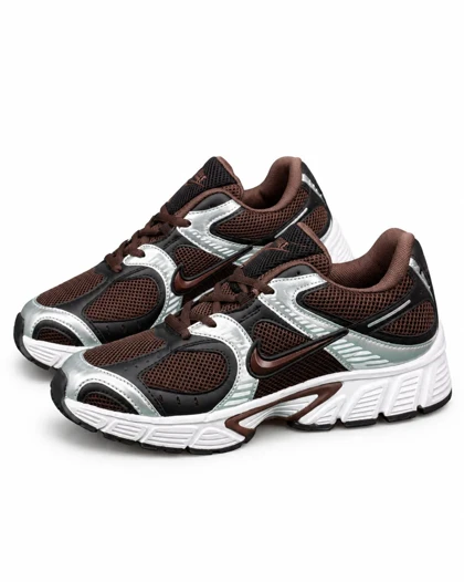 کفش کتانی مردانه رانینگ مدل نایکی V5 موکا طوسی مشکی Nike V5