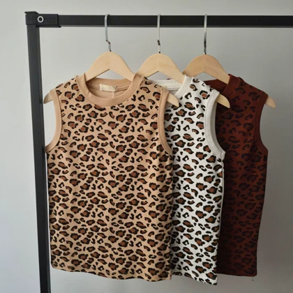 (سایز بزرگ) تاپ پلنگی قواره دار