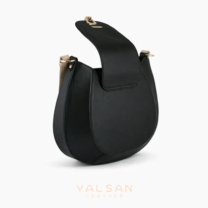 ست کیف و کفش زنانه چرم یلسان مدل آوید کد 959-SELIN-GN
