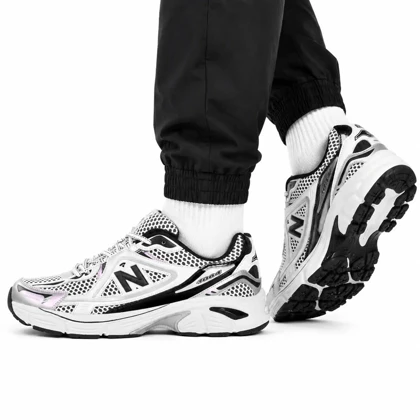کتانی بزرگپا مدل نیوبالانس 1064 (کیفیتمستر) سفید مشکی New Balance