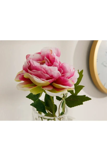 گل مصنوعی تک‌شاخه پارچه‌ای English Home مدل Amaranthus