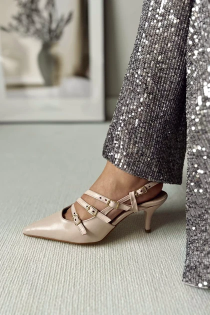 کفش پاشنه‌بلند کلاسیک زنانه polka-store polka-store