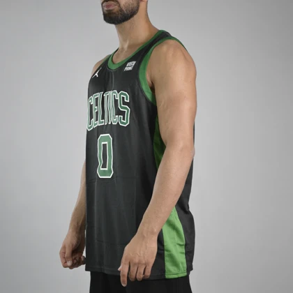 رکابی ورزشی مردانه بوستون سلتیکس مدل Dri Fit-Tatum-233 مشکی