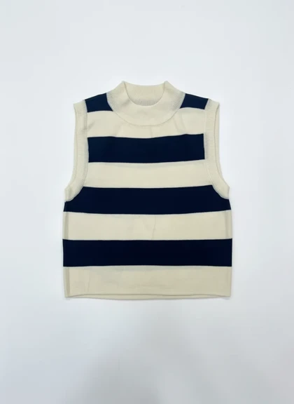 تاپ بافت راه راه زنانه رزمری مدل Rose Merry CL3253