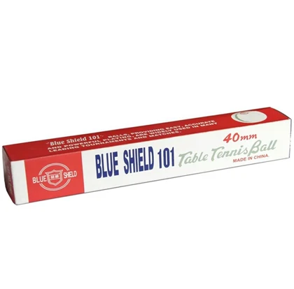 توپ پینگ پنگ بلو شیلد Blue Shield مدل 101 بسته 6 عددی