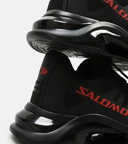 کفش کتانی مردانه و زنانه مشکی قرمز سالومون Salomon LAB