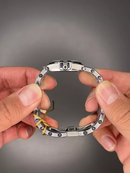 ساعت مچی امگا کانستلیشن بند سیلور صفحه زیتونی Omega Constellation