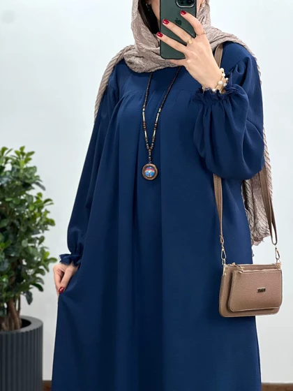 مانتو عبایی بلند رایلی 9 با کد 3681