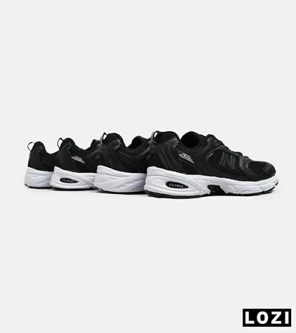 کفش کتانی مردانه و زنانه مشکی NEW BALANCE 530