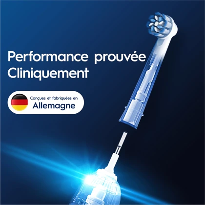 سری یدک مسواک برقی اورال بی Oral-B مدل PRO Sensitive Clean بسته 4 عددی