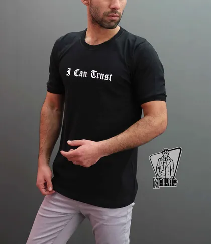 تیشرت آستین کوتاه I CAN CRUST