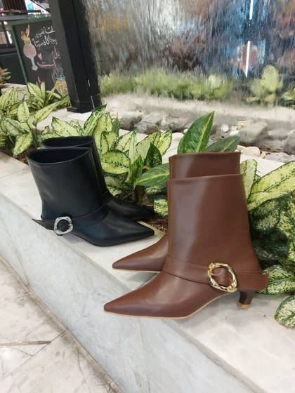 کمربندی کوتاه سگک دار