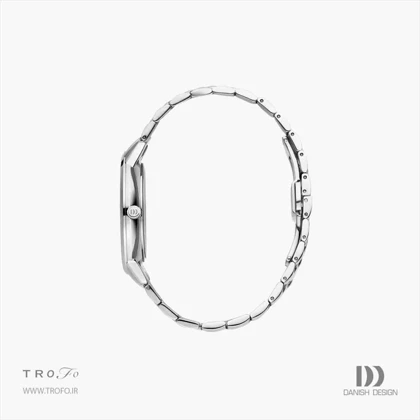 ساعت مچی عقربه ای مردانه دنیش دیزاین (Danish design) مدل IQ90Q1267 Akilia Day/Date Silver Cobalt Link