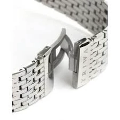 ساعت مچی عقربه ای تریوا مدل Ivory Lansen Chrono,Steel Brace