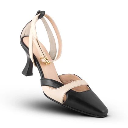 ست کیف و کفش زنانه چرم یلسان مدل تیکا کد 955-AZALIYA-GN