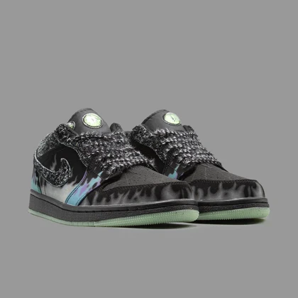 نایکی جردن 1 هالووین فورچون فلای ساق کوتاه Nike Air Jordan 1 Low OG Halloween Fortune Fly