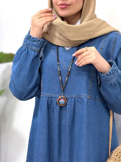 مانتو جین کاغذی نیکا 1