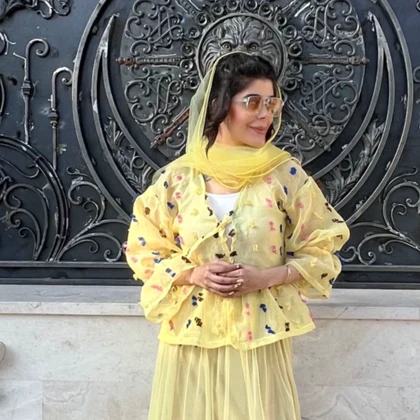 شومیز پفکی گل