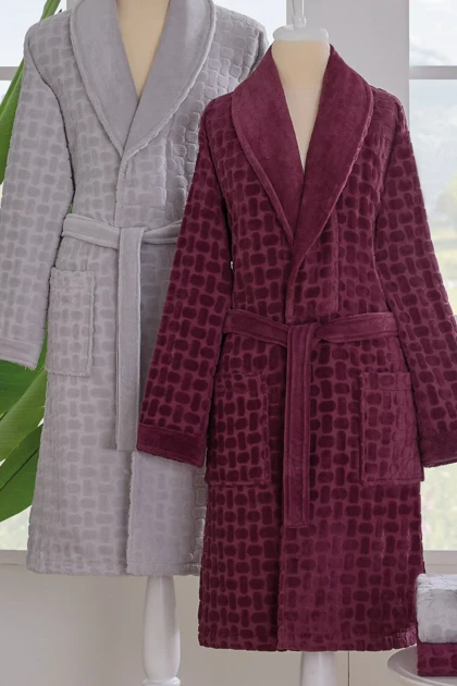 ست حوله‌ای خانوادگی Özdilek مدل Tricot Kadife پنبه‌ای